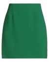 Alice Miller Woman Mini Skirt Green Size 6 Polyester, Elastane