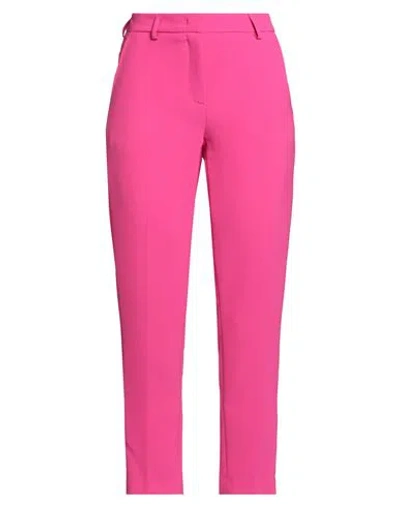 Alice Miller Woman Pants Fuchsia Size 4 Polyester, Elastane In Pink