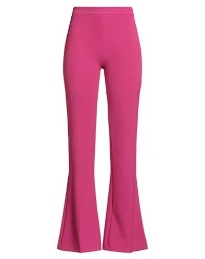 Alice Miller Woman Pants Fuchsia Size 6 Polyester, Elastane In Pink