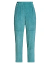 Alice Miller Woman Pants Turquoise Size 8 Polyester, Polyamide, Elastane In Blue