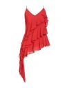 Alice Miller Woman Top Red Size 6 Polyester