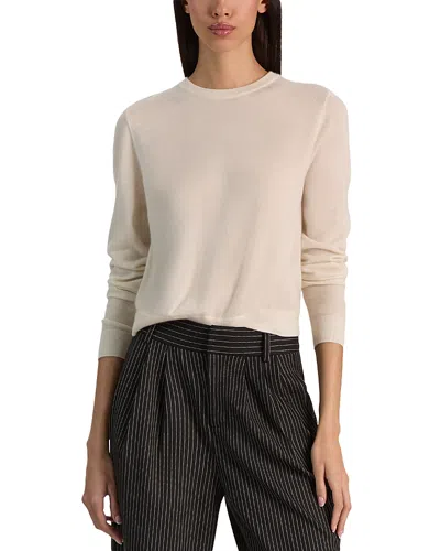 Alice + Olivia Alice And Olivia Carolee Cashmere Blend Crewneck Sweater In Neutral