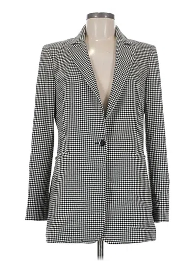 Pre-owned Alice + Olivia Blazer Jacket In Gray