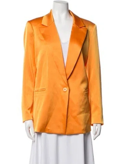 Pre-owned Alice + Olivia Blazer In Orange