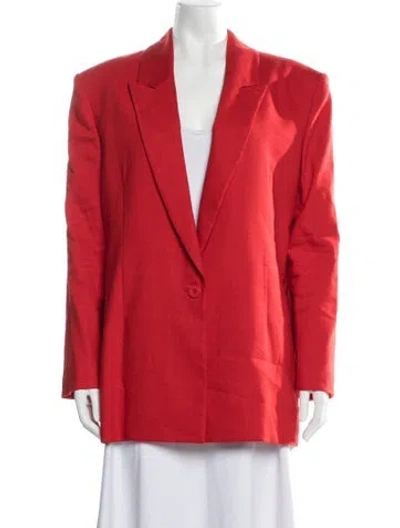 Pre-owned Alice + Olivia Blazer In Red