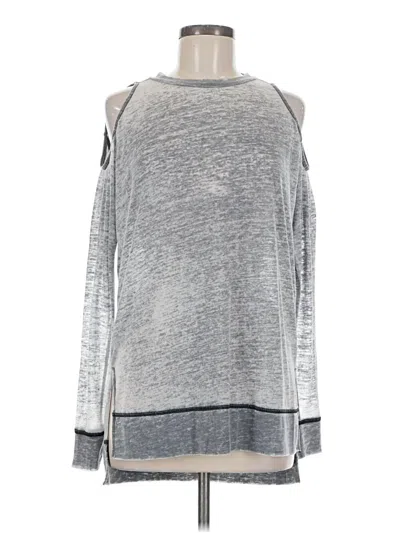 Pre-owned Alice + Olivia By Stacey Bendet X Acbc Pullover Sweater In Gray