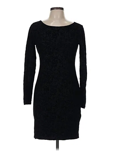 Pre-owned Alice + Olivia Casual Dress In Black