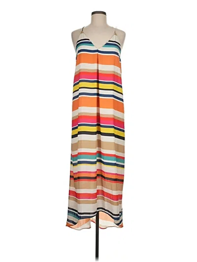 Pre-owned Alice + Olivia Casual Dress In Orange