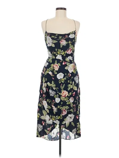 Pre-owned Alice + Olivia Cocktail Dress In Blue