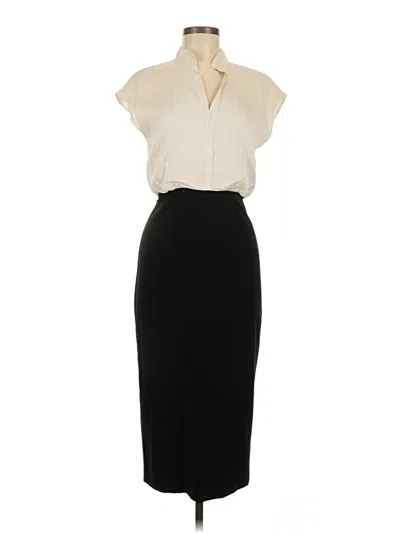 Pre-owned Alice + Olivia Cocktail Dress In Ivory