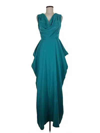 Pre-owned Alice + Olivia Cocktail Dress In Teal
