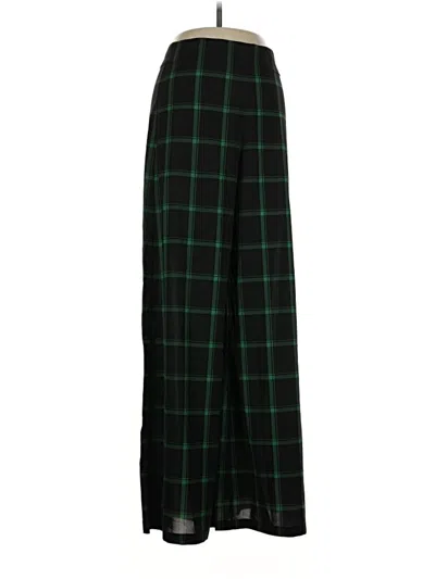 Pre-owned Alice + Olivia Dress Pants In Green