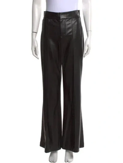 Pre-owned Alice + Olivia Flared Pants In Black