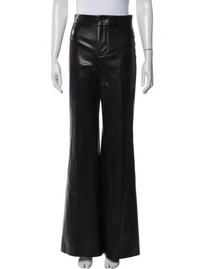 Pre-owned Alice + Olivia Flared Pants In Black