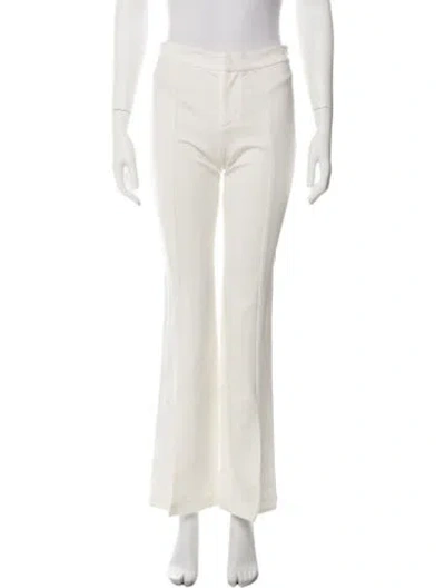 Pre-owned Alice + Olivia Flared Pants In Neutrals
