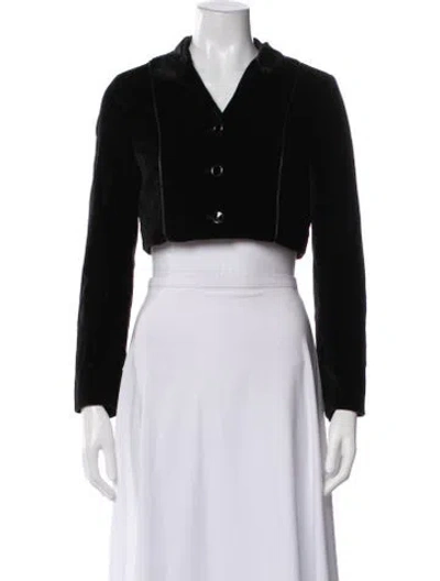 Pre-owned Alice + Olivia Jacket In Black