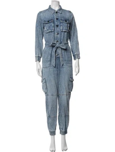 Pre-owned Alice + Olivia Jumpsuit In Blue
