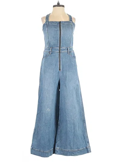 Pre-owned Alice + Olivia Overalls In Blue