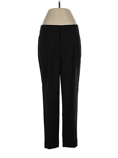 Pre-owned Alice + Olivia Wool Pants In Black