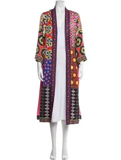 Pre-owned Alice + Olivia X Carla Kranendonk Patterned Jacket In Multi