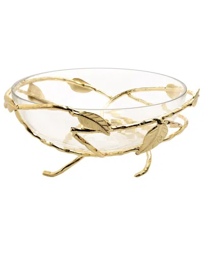 ALICE PAZKUS ALICE PAZKUS 12.5IND GOLD SALAD BOWL
