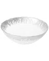 Alice Pazkus 2.75in Individual Bowls With Flashy Silver Design In Silver