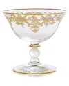 Alice Pazkus 5in Serving Bowl With 24k Gold Artwork In Transparent