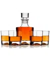Alice Pazkus 5pc Basic Whiskey Set In Clear