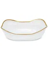 Alice Pazkus Alabaster Bowl With Rim In White
