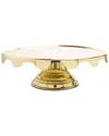Alice Pazkus Cake Stand & Server In Gold