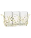 Alice Pazkus Loop Cutlery Holder In Gold