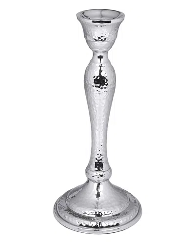 Alice Pazkus Nickel Candlestick In Silver