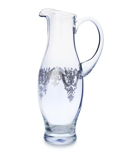 Alice Pazkus Pitcher-rich Silver Artwork In Clear