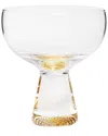 Alice Pazkus Set Of 4 Dessert Bowls In Gold