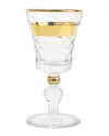 Alice Pazkus Set Of 6 Liquor Glasses In Gold