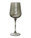 Alice Pazkus Set Of 6 Smoked Wine Glasses