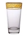 Alice Pazkus Set Of 6 Tumblers In Gold
