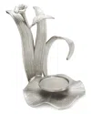 Alice Pazkus Silver Hurricane Enamel Flower In Silver