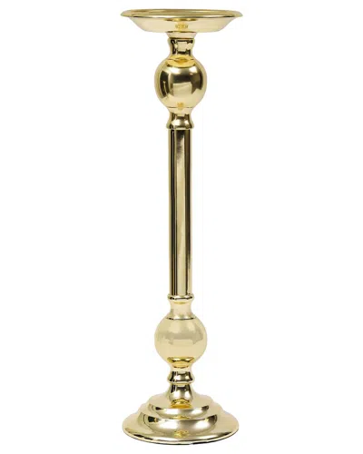 Alice Pazkus Traditional Candle Holder In Gold