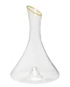 Alice Pazkus Unique Shaped Decanter In Gold