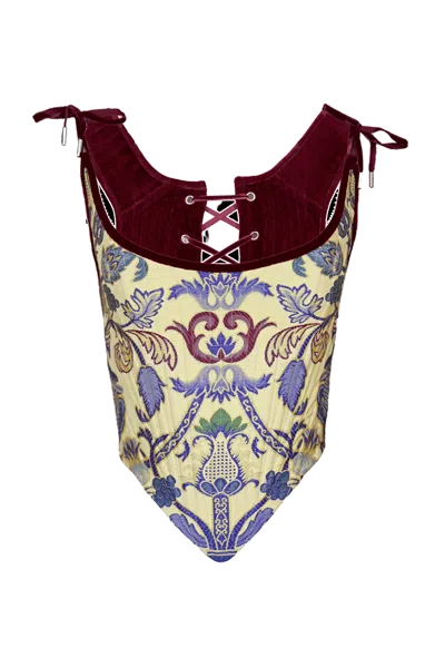 Alice Pons Milano Carmine Rococo In Blood Red