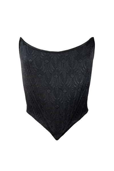 Alice Pons Milano Matelasse Baroque In Black