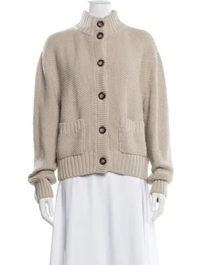 Pre-owned Alice Walk Mock Neck Sweater In Gray