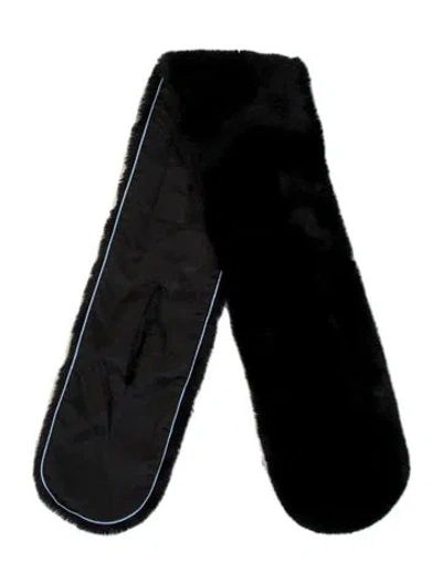 Pre-owned Alice Walk Scarf W/ Tags In Black/blue
