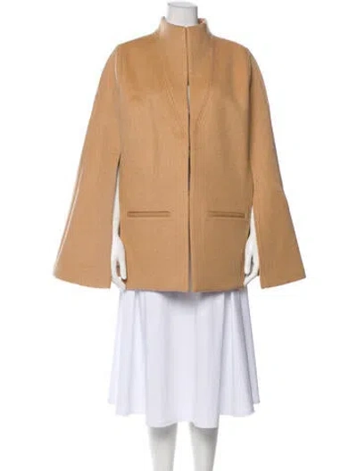 Pre-owned Alice Walk Virgin Wool Coat In Neutral