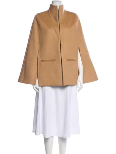 Pre-owned Alice Walk Virgin Wool Coat W/ Tags In Neutral