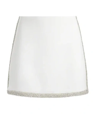 Aliceolivia A-line Skirt In White