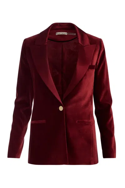 Alice---olivia Alice + Olivia Jackets Pink In Bordeaux