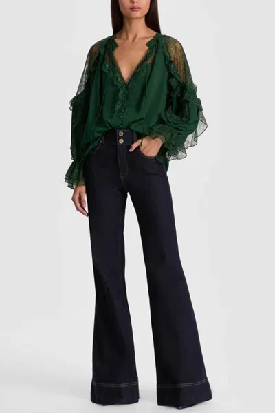 Alice---olivia Alice + Olivia Shirts In Verde