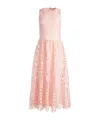 Alice And Olivia Sleeveless Babette Midi Dress